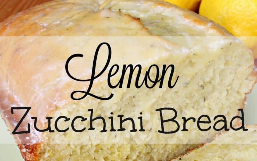 Lemon Zucchini Bread and a book review by FabulousFarmGirl.com. Lemon takes this otherwise boring quick bread and takes it to a whole new level. YUM!