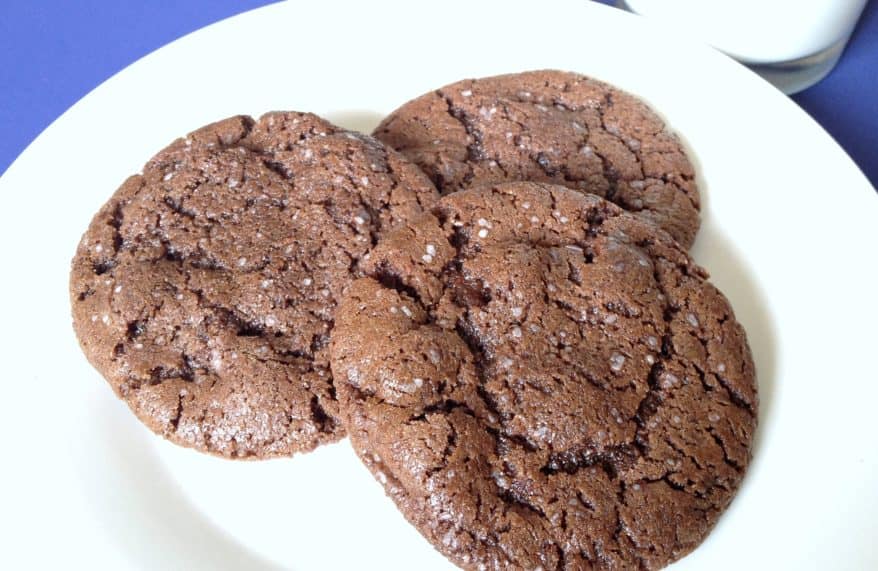 Double Chocolate Salted Cookies | Fabulous Farm Girl