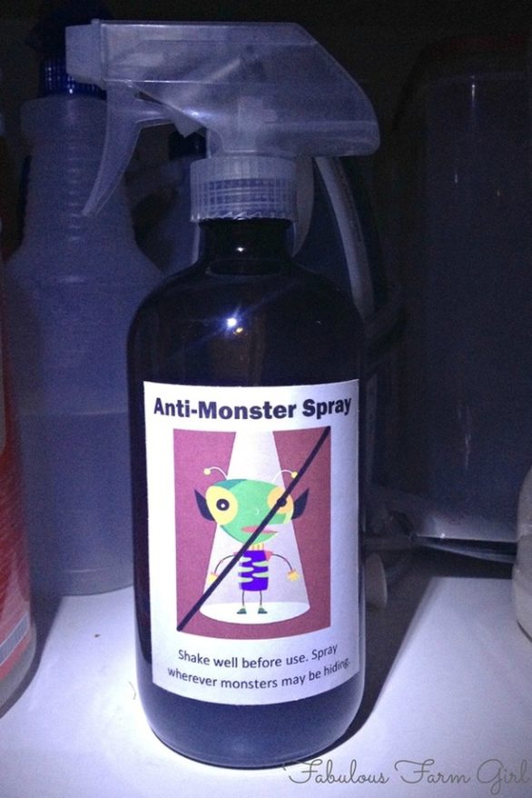 Anti-Monster Spray by FabulousFarmGirl. (a.k.a Sleepy-Time Room & Linen Spray if you're over the age of 5:)