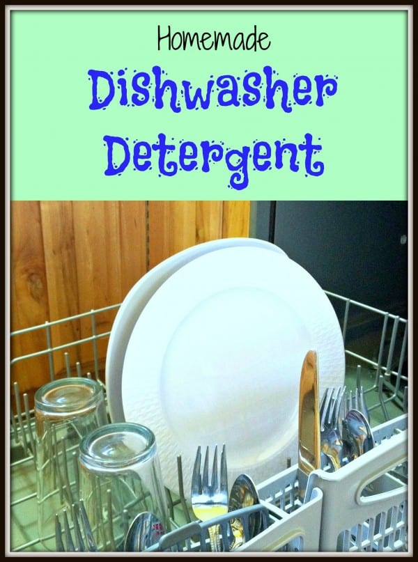 Homemade Dishwasher Detergent Fabulous Farm Girl